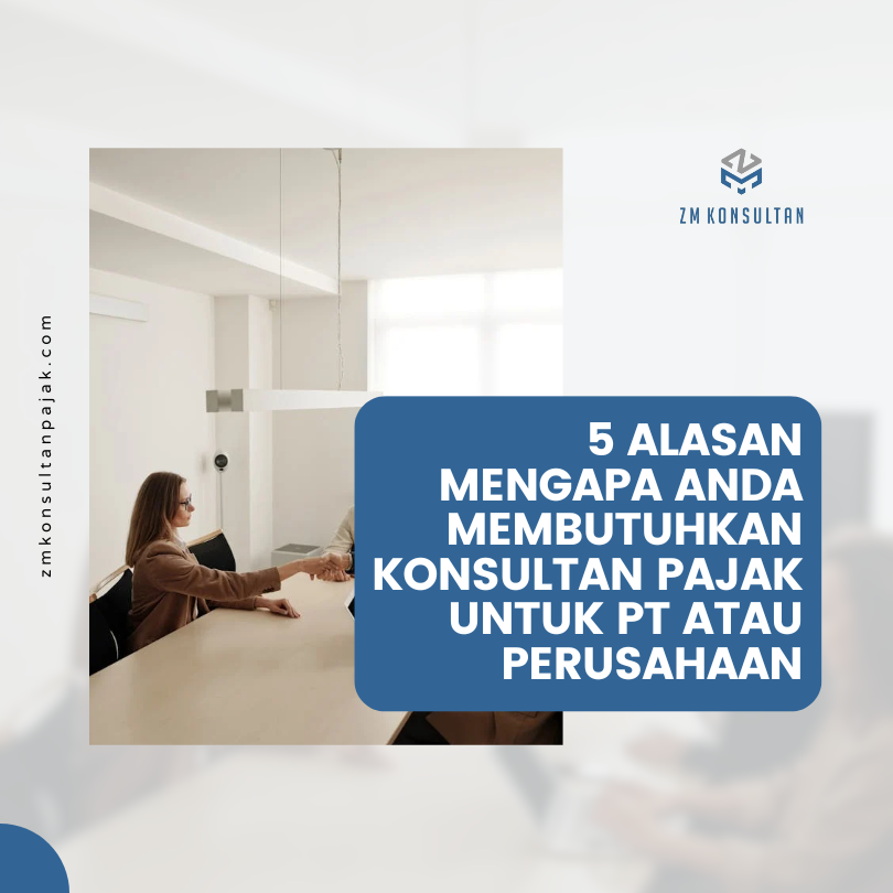 Pajak untuk Pt atau Perusahaan